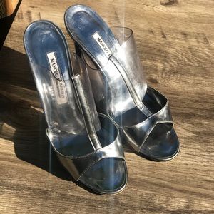 Manolo Blahnik Clear Heels